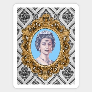 Queenie Eye - Surreal/Collage Art Sticker